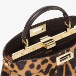 FENDI Peekaboo ISeeU Small Printed cavallino calfskin bag - Image 4